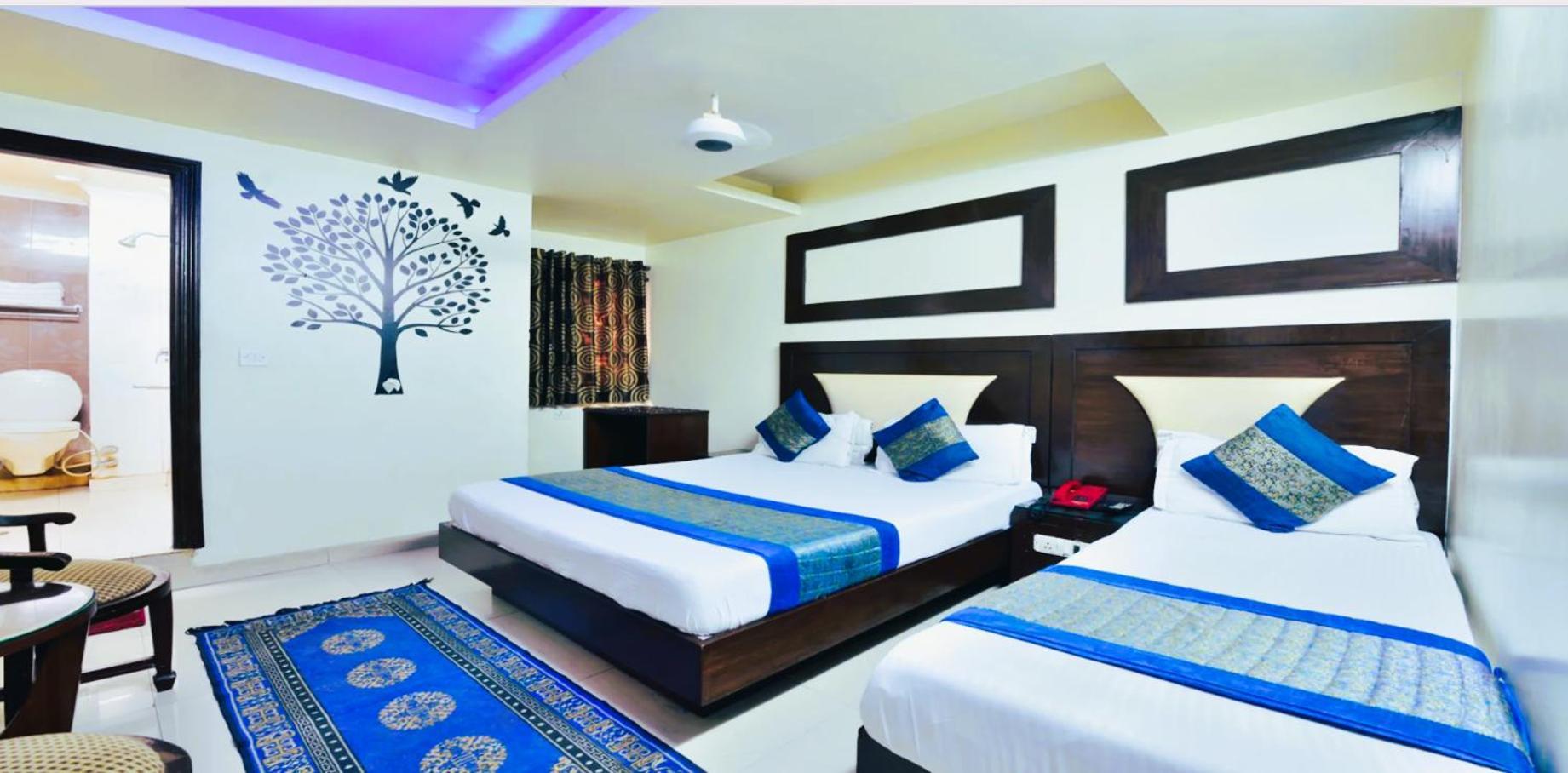 Family Spot Hotel New Delhi Buitenkant foto